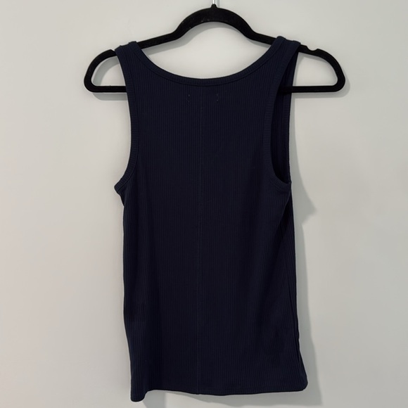 Madewell Drapey Rib Tank - Picture 9 of 9